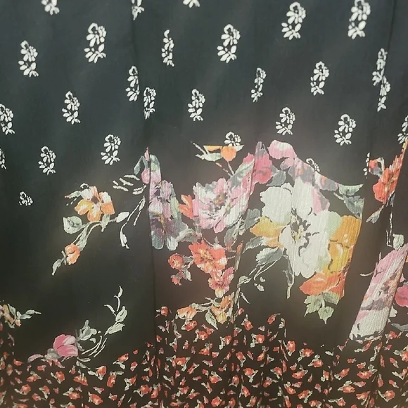 Bila NWOT Multicolor Floral Flowy Sleeveless Dress Size Xlarge - Picture 4 of 8